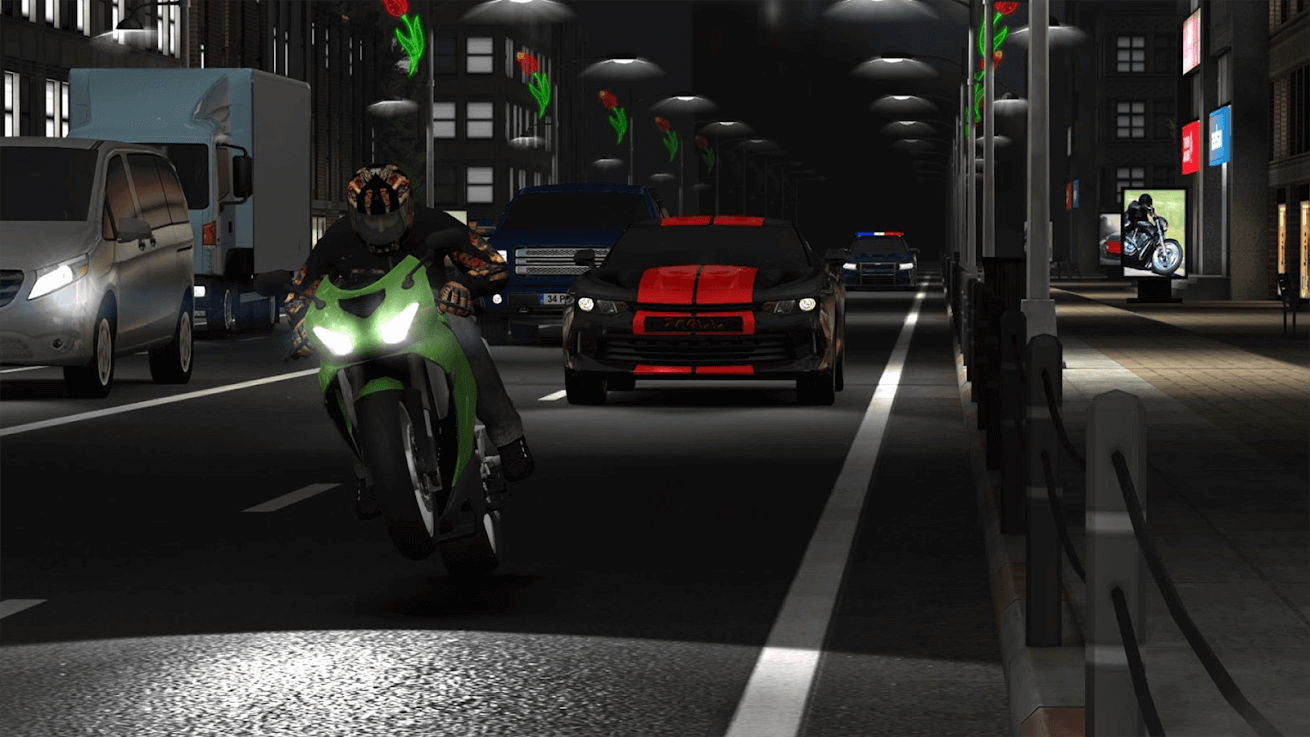 Screenshot Racing Fever: Moto APK v2.2.3 untuk Balapan Motor Seru