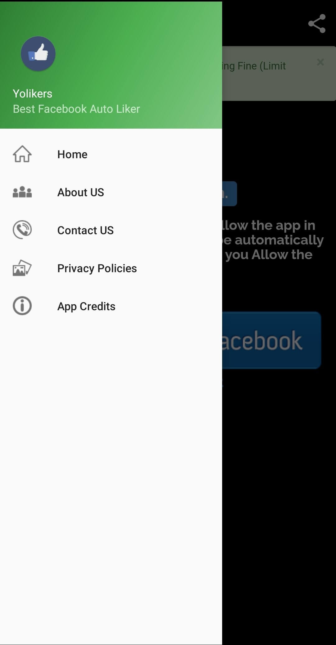 Screenshot YoLikers APK