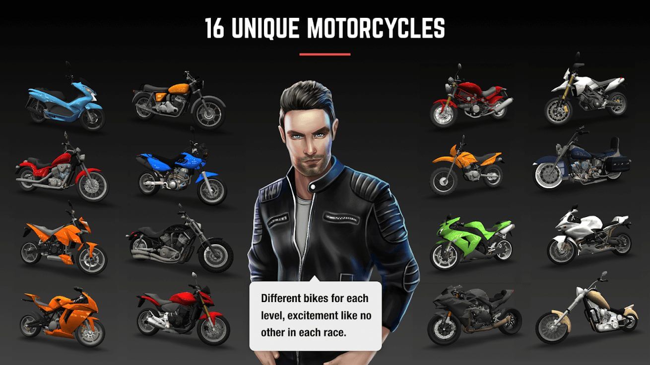 Screenshot Racing Fever: Moto APK v2.2.3 untuk Balapan Motor Seru