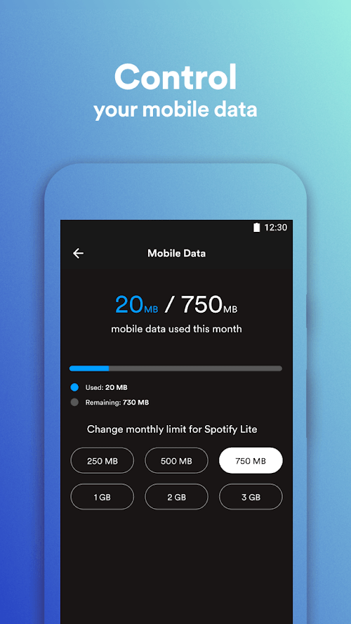 Screenshot Spotify Lite APK v1.9.0.72404 untuk Android