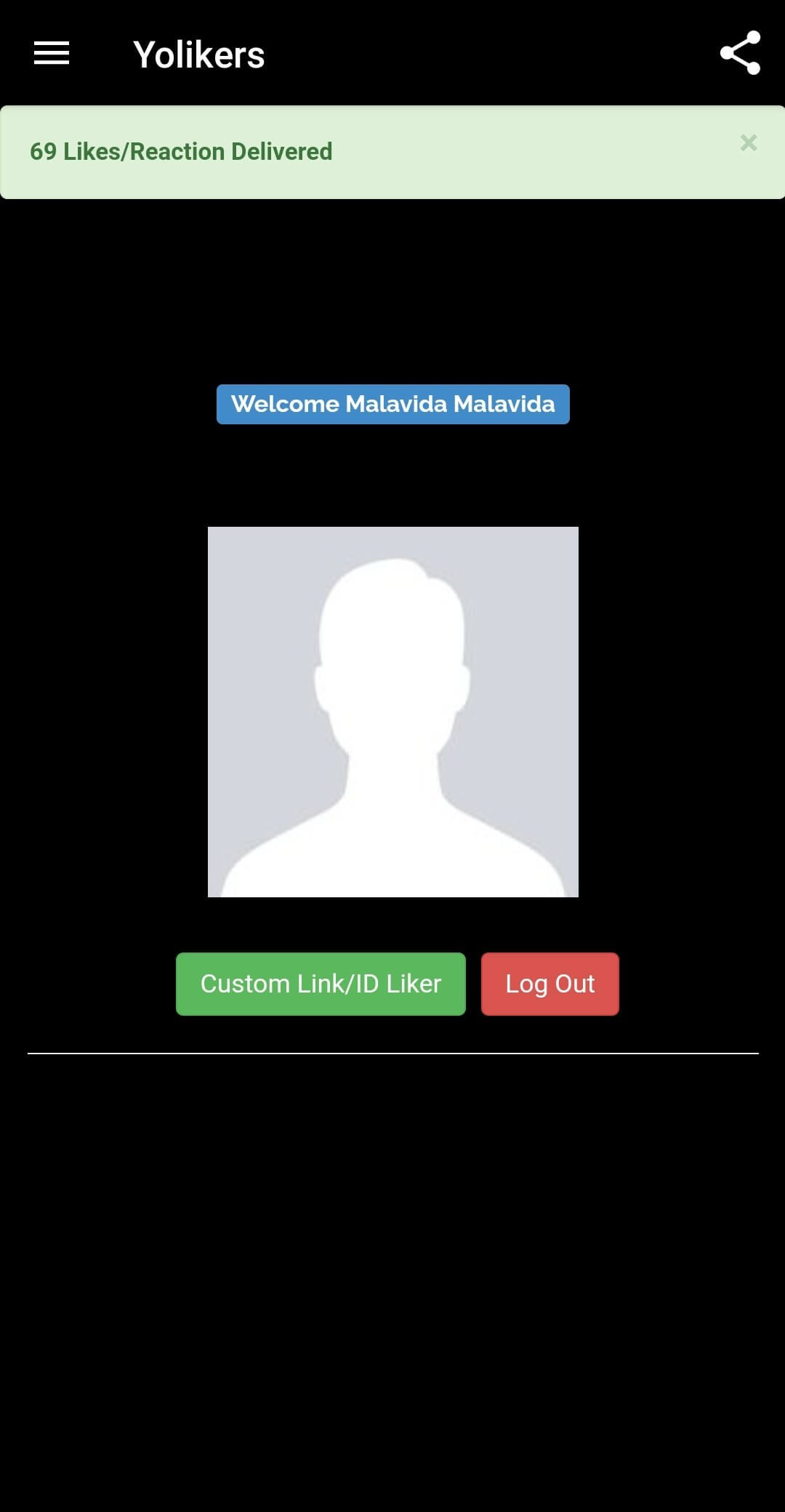Screenshot YoLikers APK