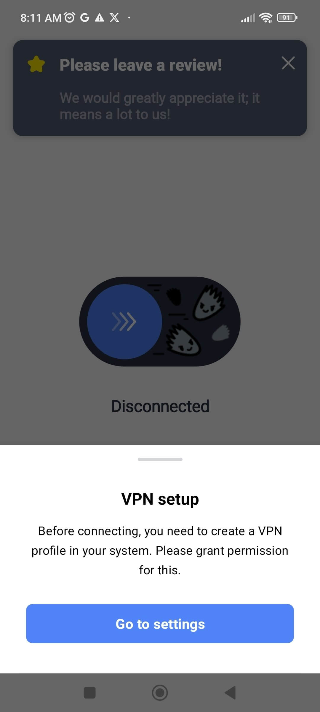 Screenshot TipTop VPN APK v1.036 untuk Android