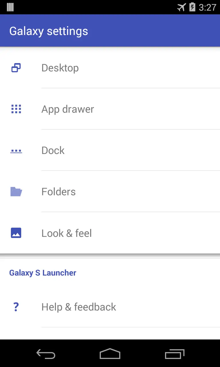 Screenshot Samsung TouchWiz Home APK