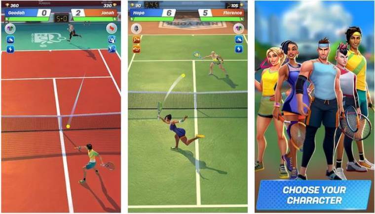 Screenshot Tennis Clash APK
