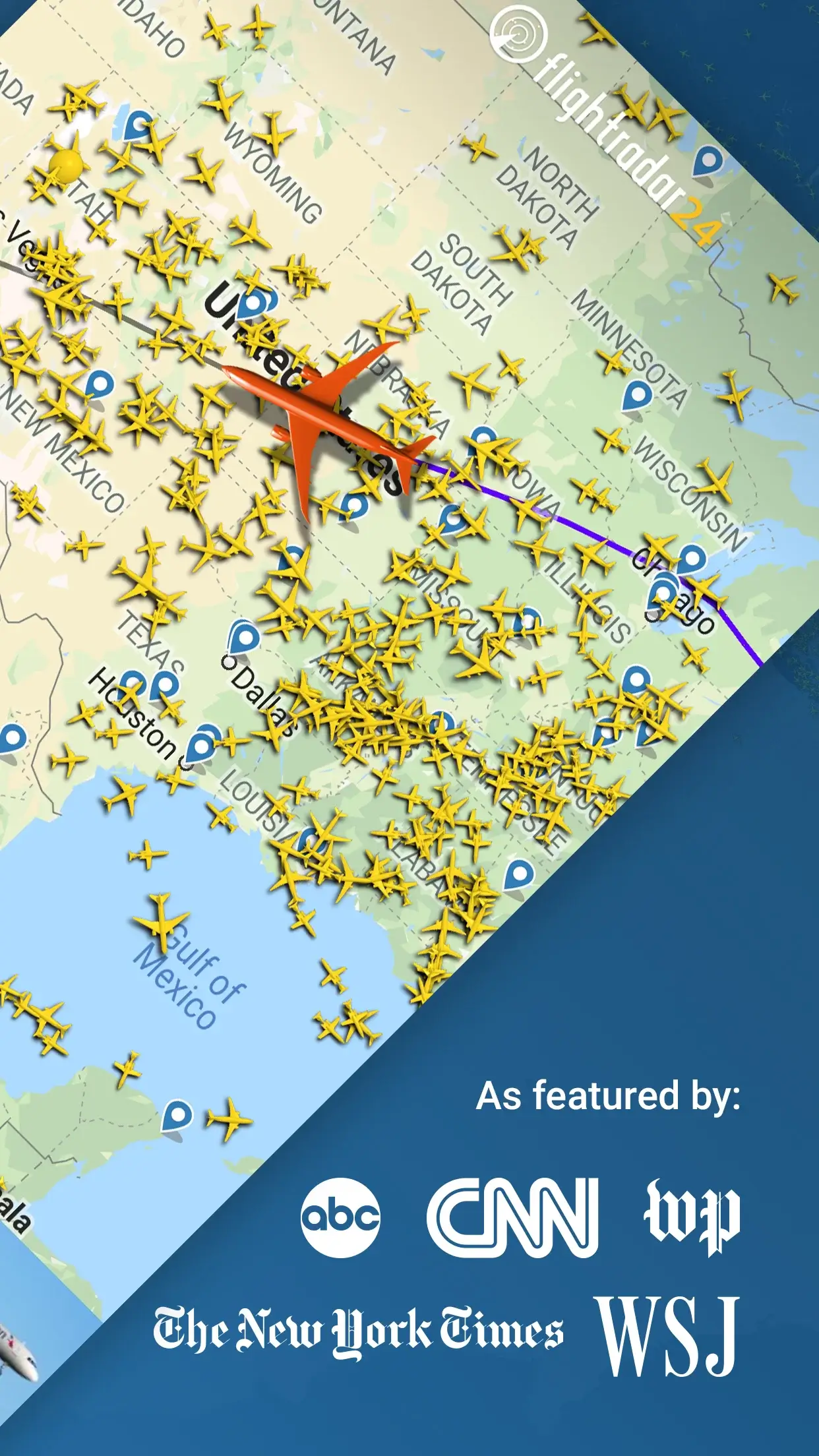 Screenshot Flightradar24 APK