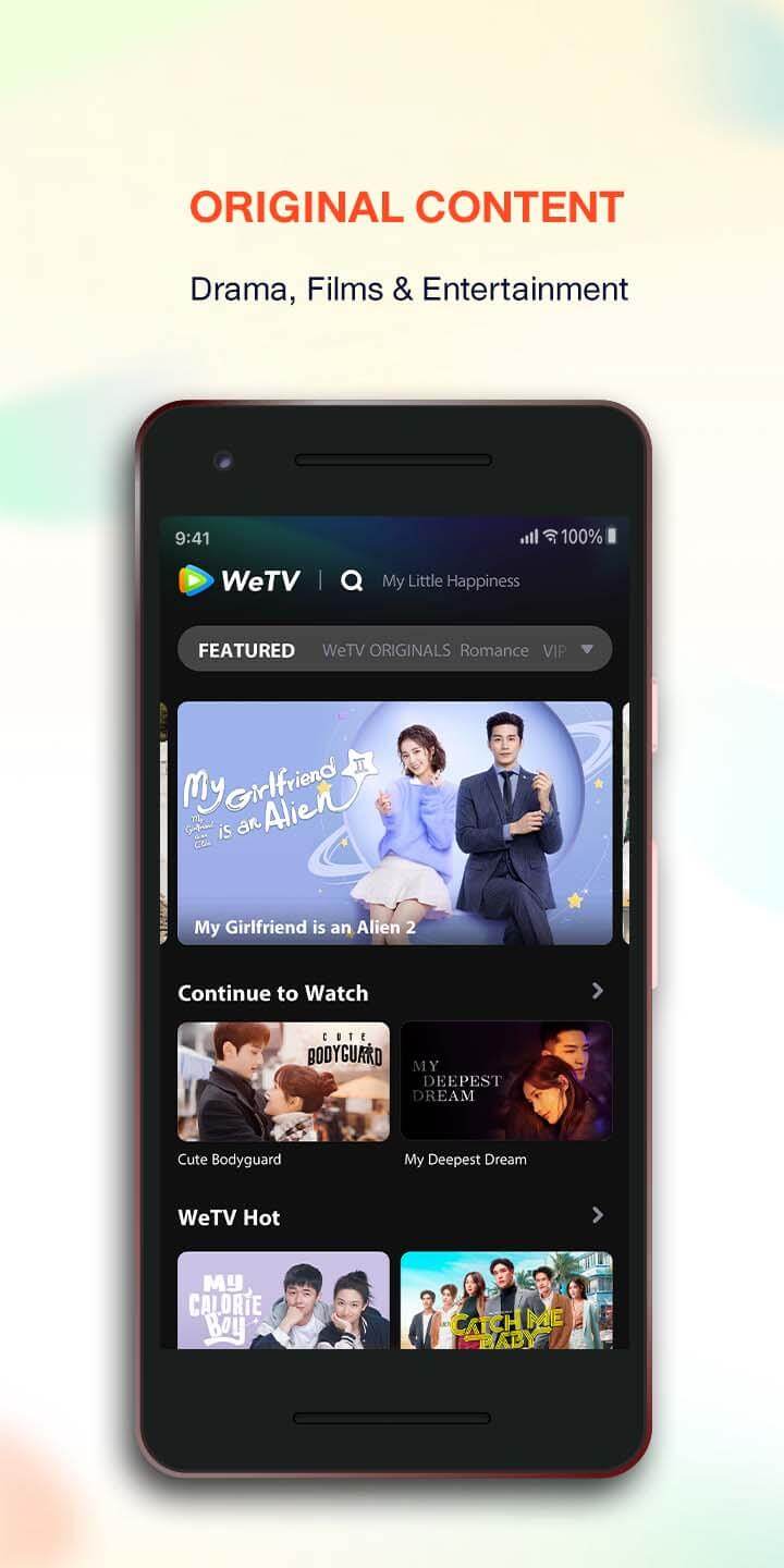 Screenshot WeTV APK v5.34.0.17540