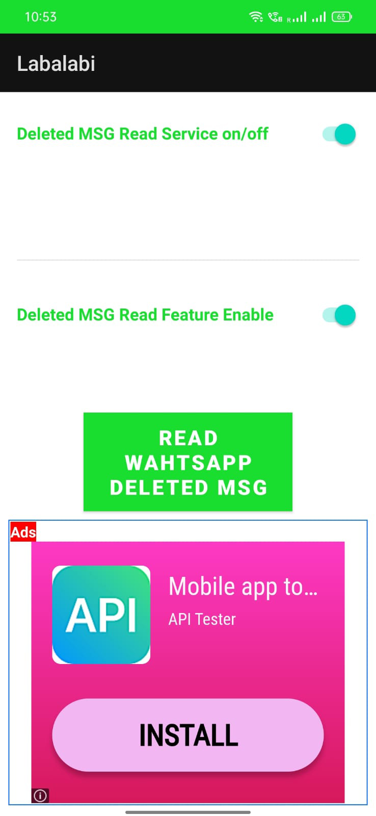 Screenshot Labalabi for WhatsApp APK v20.0