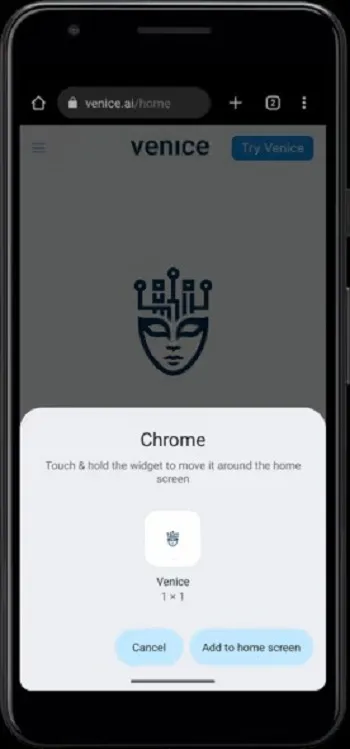 Screenshot Venice.ai APK