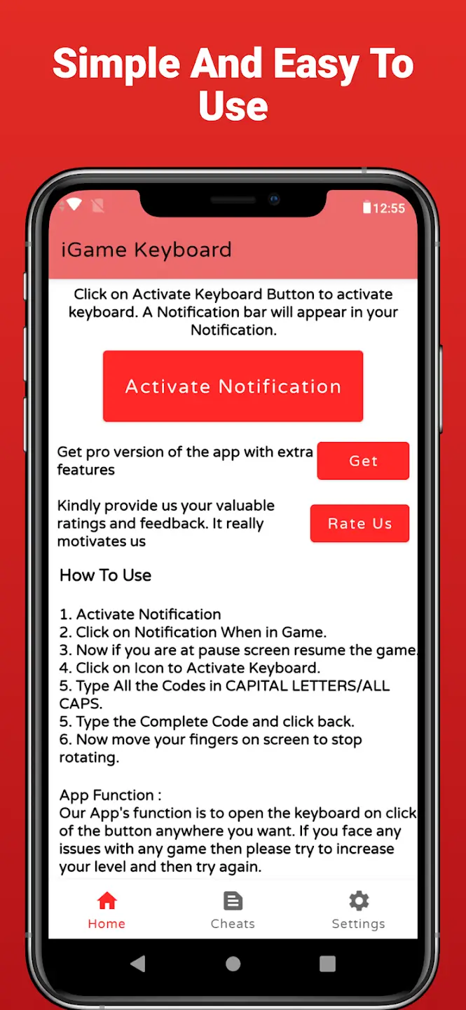 Screenshot iGame Keyboard APK 6.7