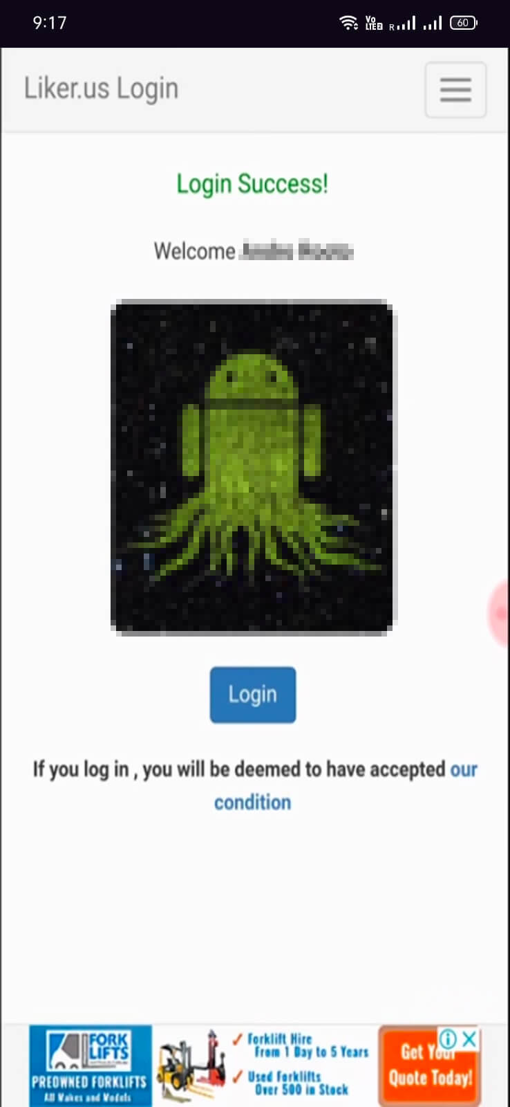Screenshot Liker.us APK v30000 untuk Android