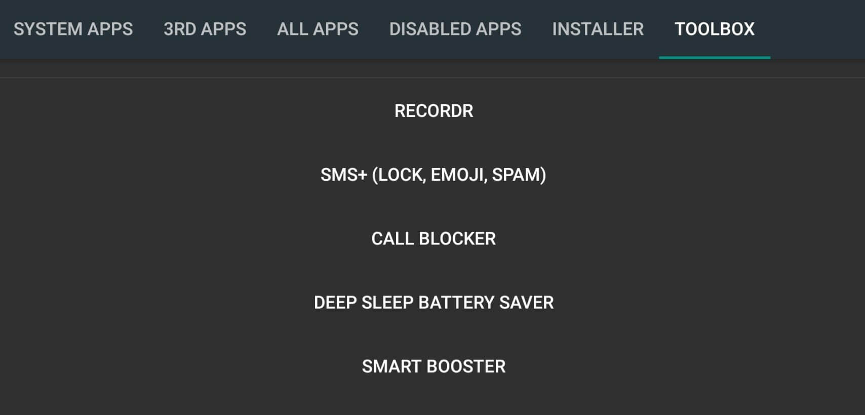 Screenshot Root Uninstaller APK