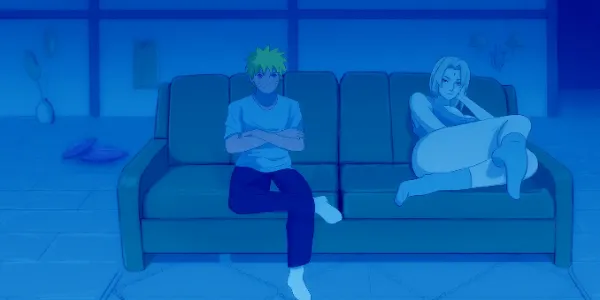 Screenshot Living With Tsunade APK