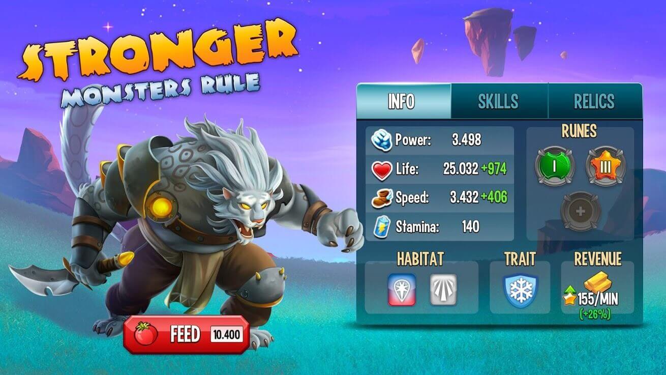 Screenshot Monster Legends APK