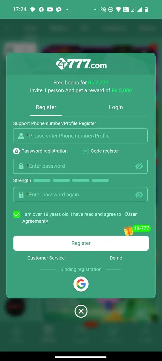 Screenshot ZT777 APK v1.0 untuk Android