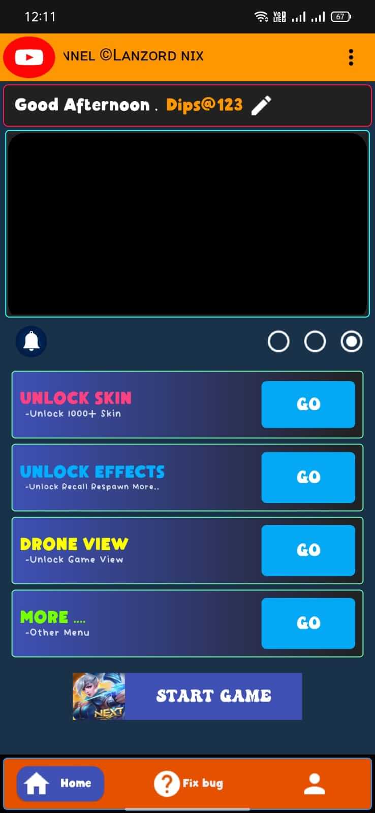 Screenshot NiX Injector APK