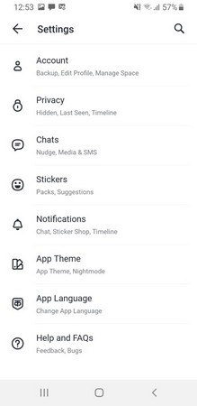 Screenshot Hike Messenger APK