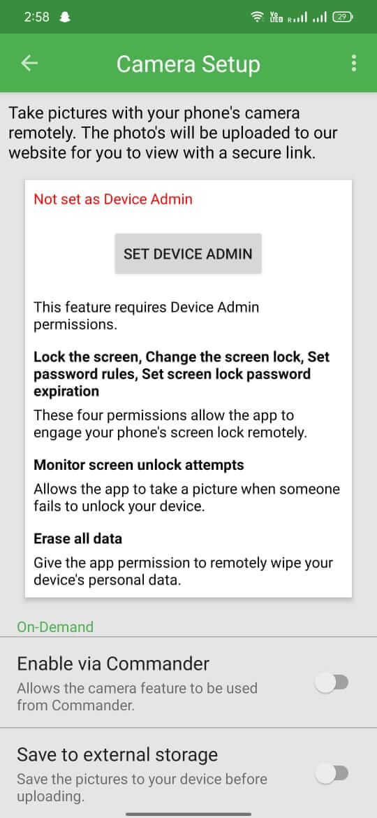 Screenshot Wheres My Droid APK v7.0.2-sideload