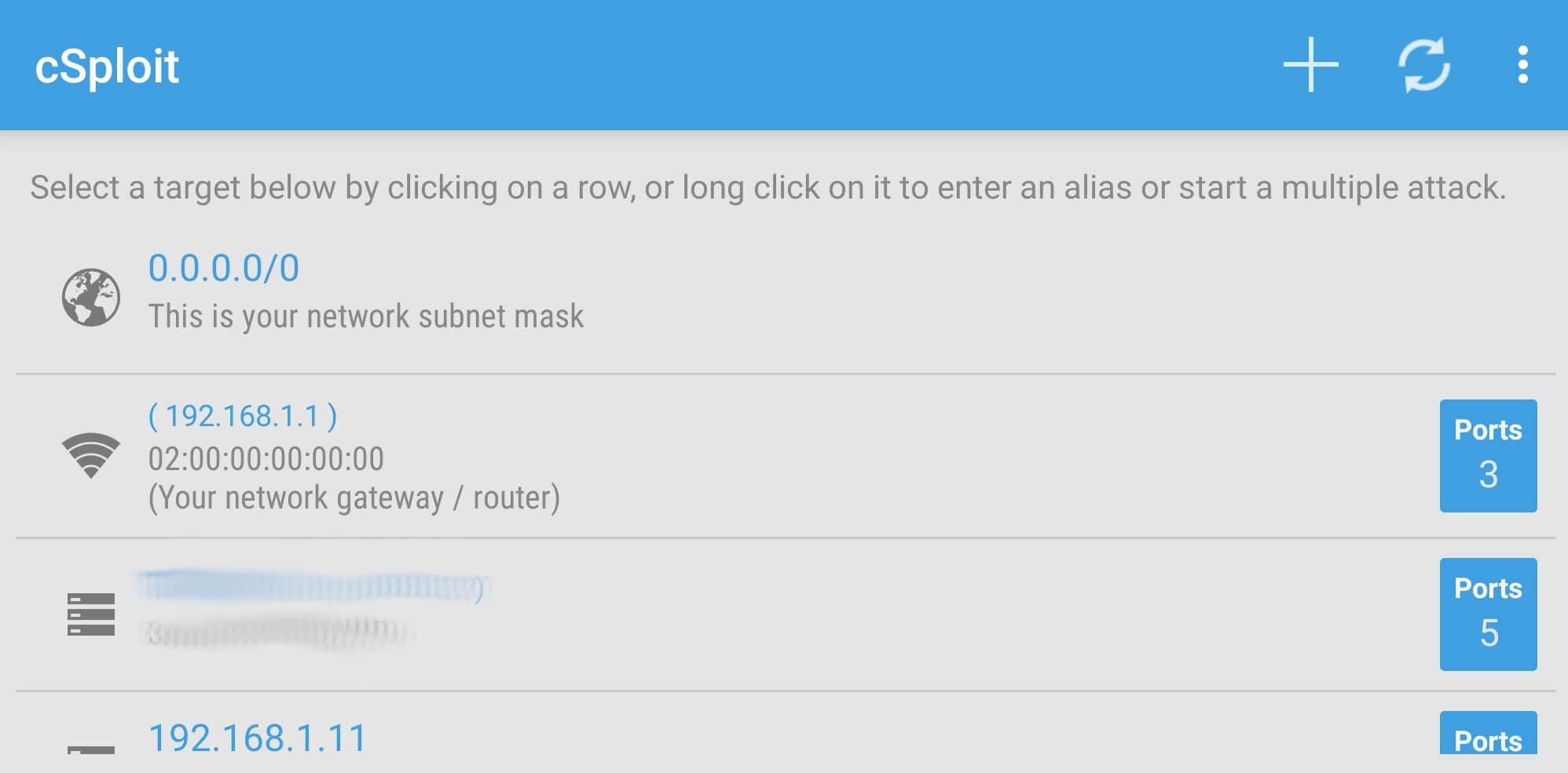 Screenshot cSploit APK v1.6.6 untuk Android