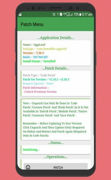 Screenshot Jasi Patcher APK v4.11 untuk Android