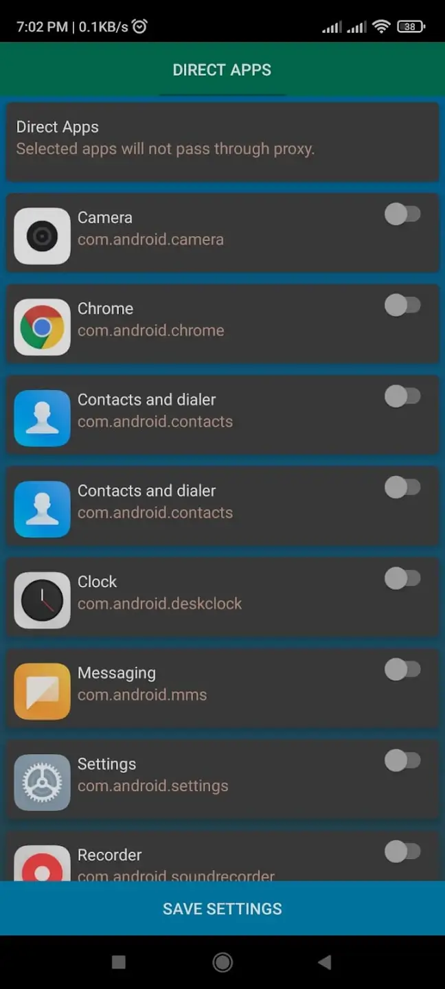 Screenshot College Proxy APK untuk Android