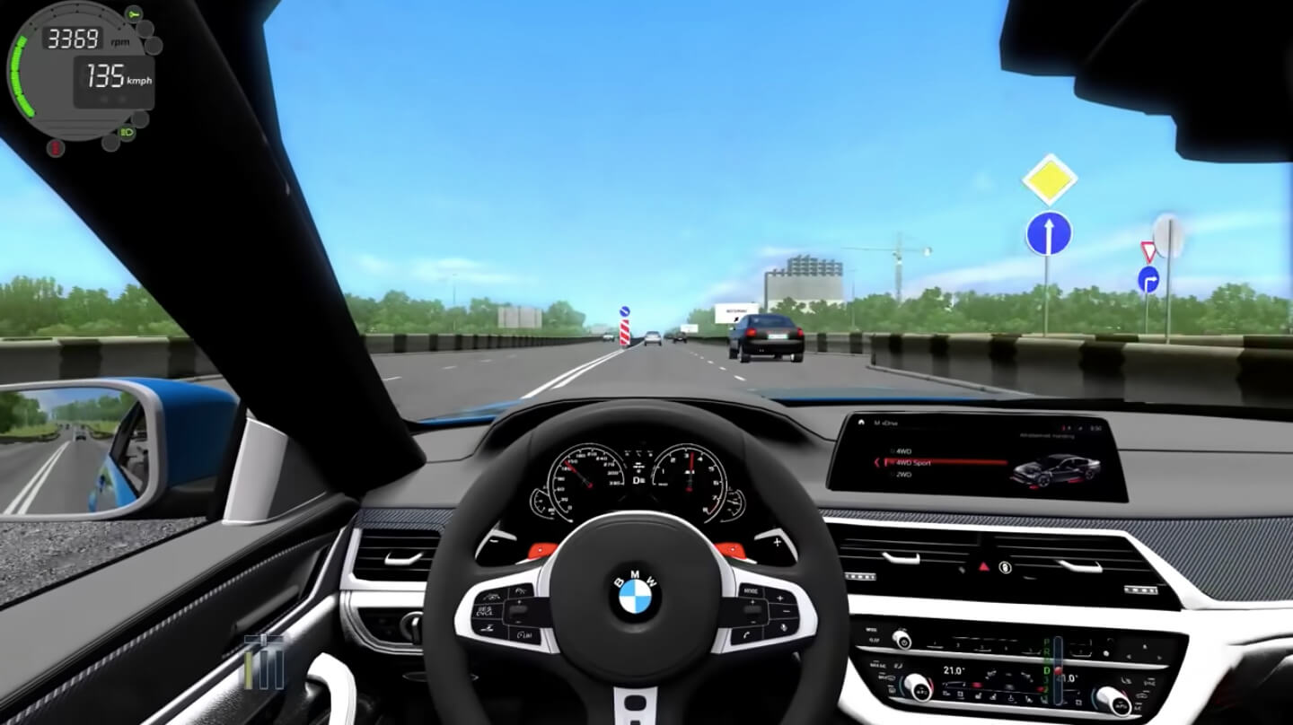 Screenshot City Car Driving APK v1.050