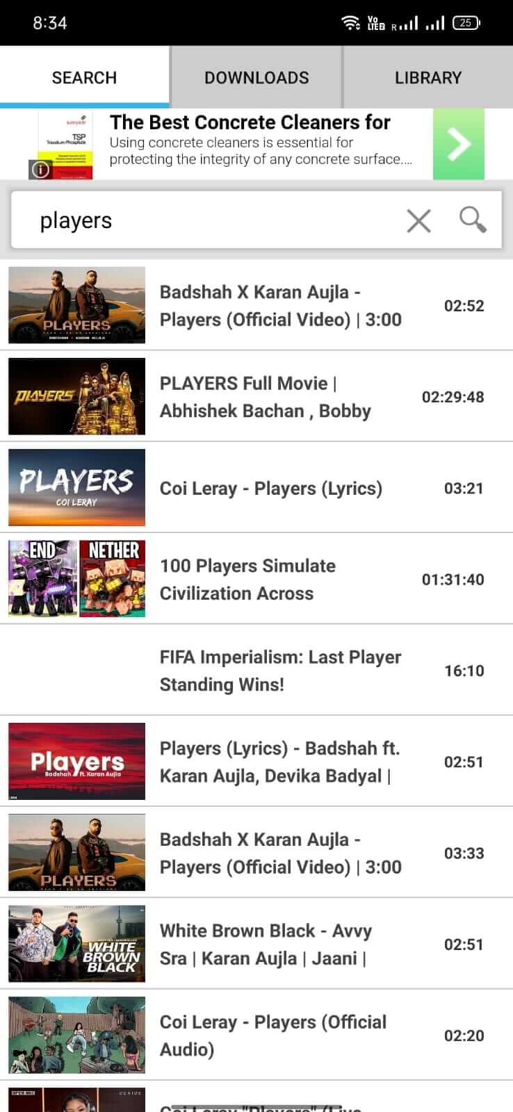 Screenshot Music Maniac APK 3.2.2