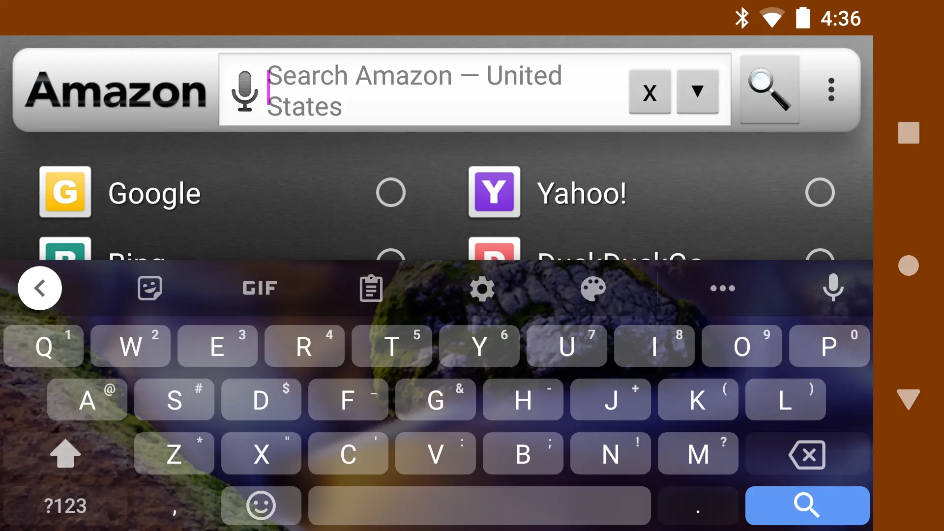 Screenshot Quick Search Widget APK v6.1