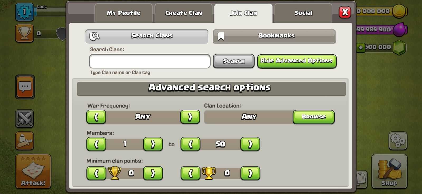 Screenshot Null's Clash APK v18.0.2