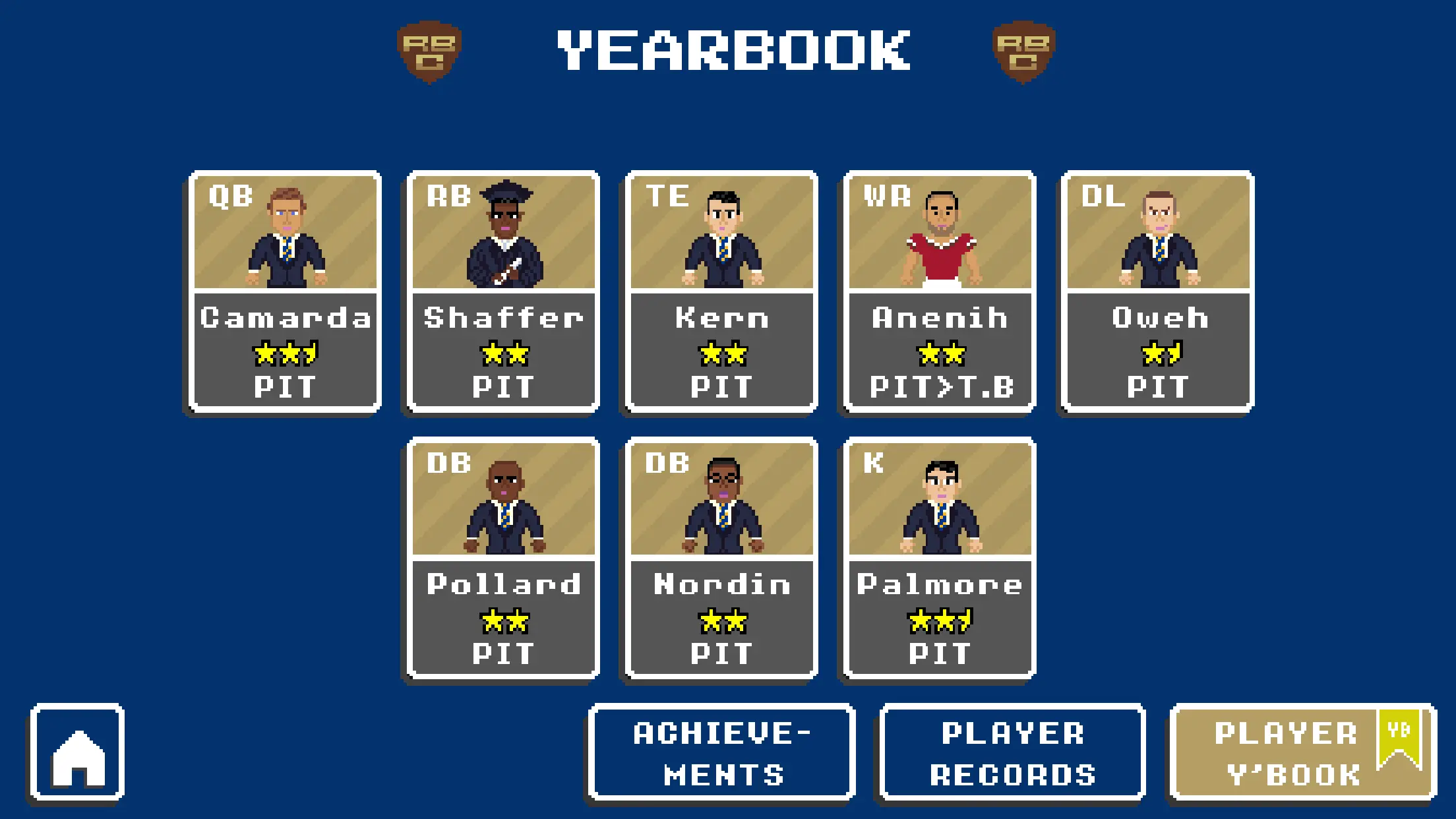 Screenshot Retro Bowl College APK