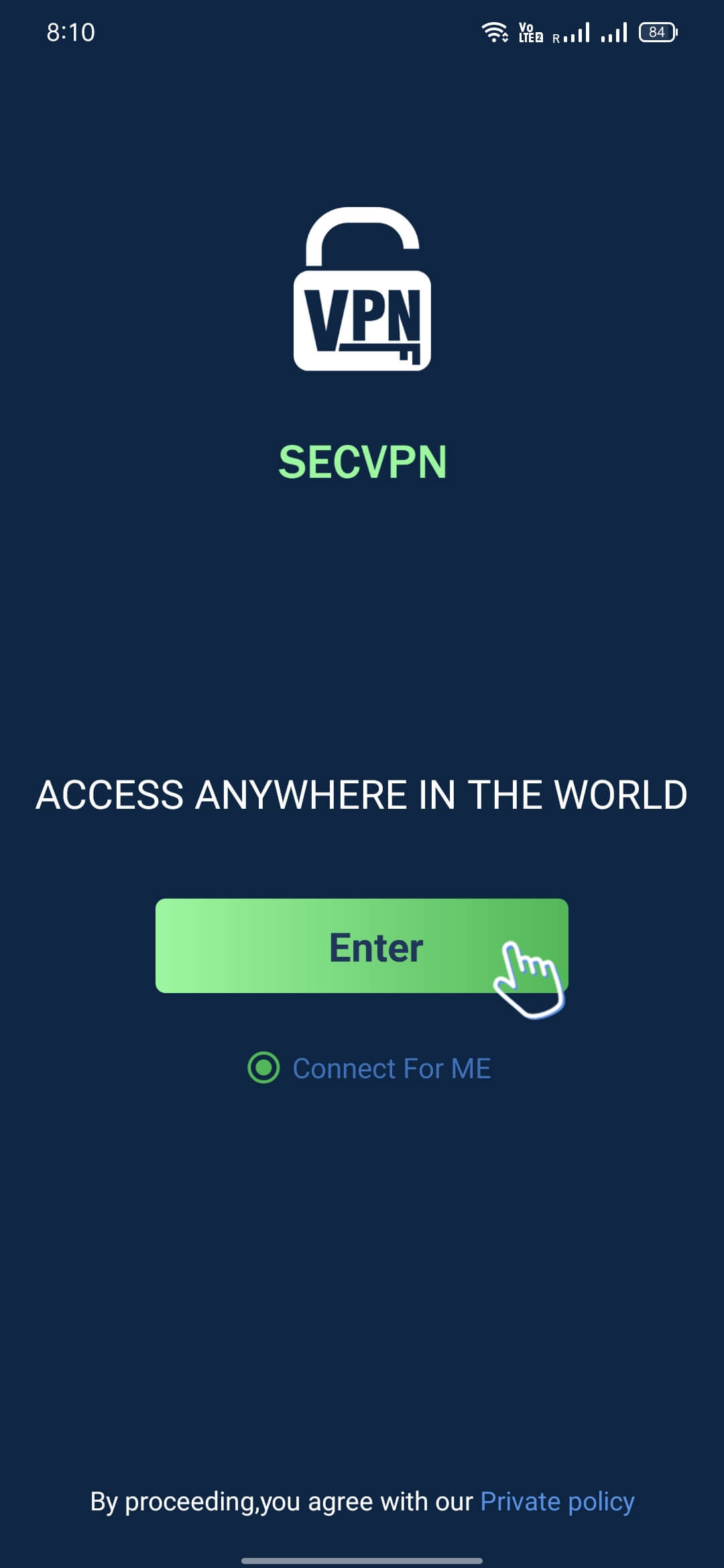 Screenshot SecVPN APK v6.0.077-RELEASE untuk Android