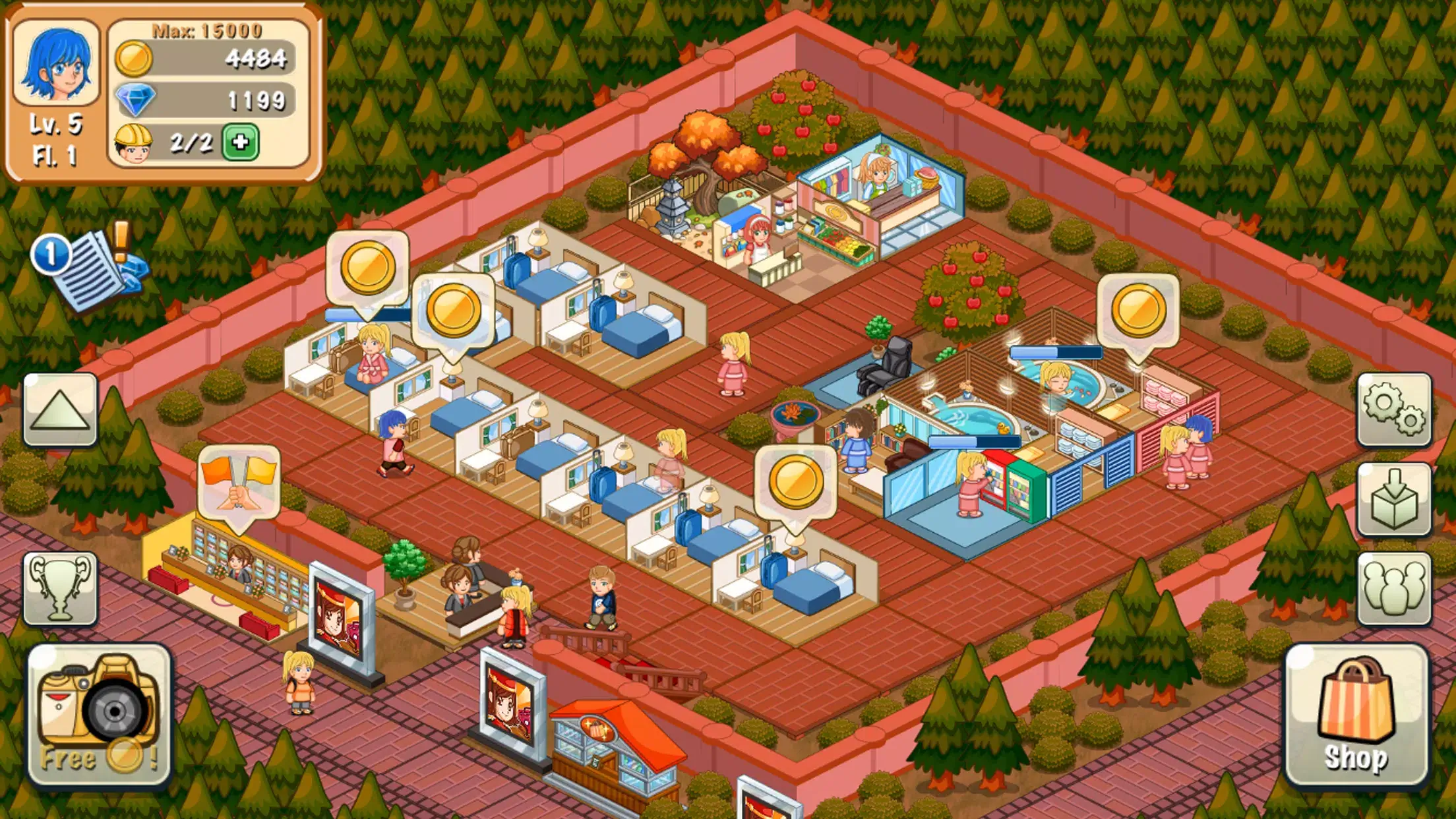 Screenshot Hotel Story APK v2.0.10