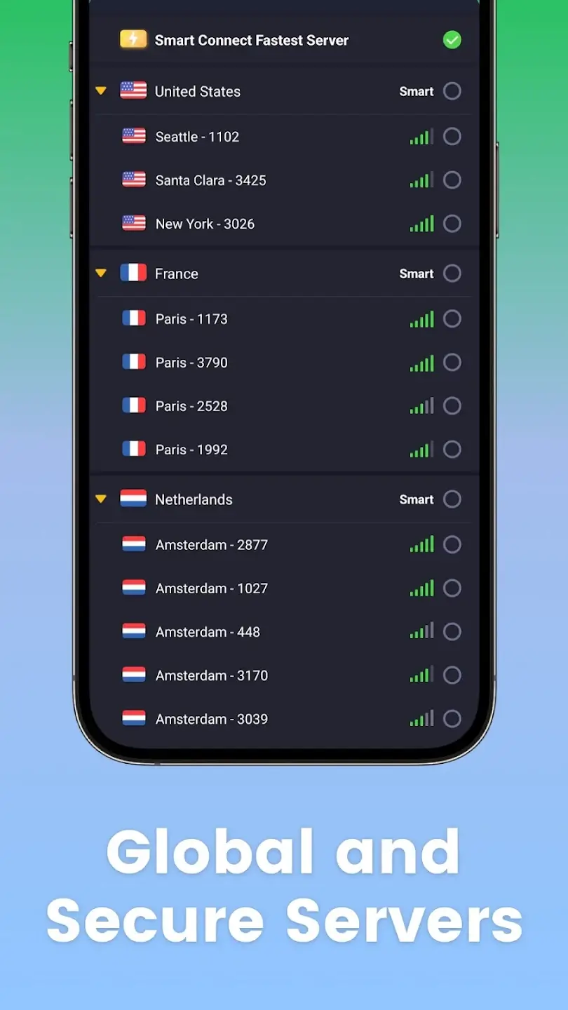 Screenshot 3X VPN APK v5.6.395