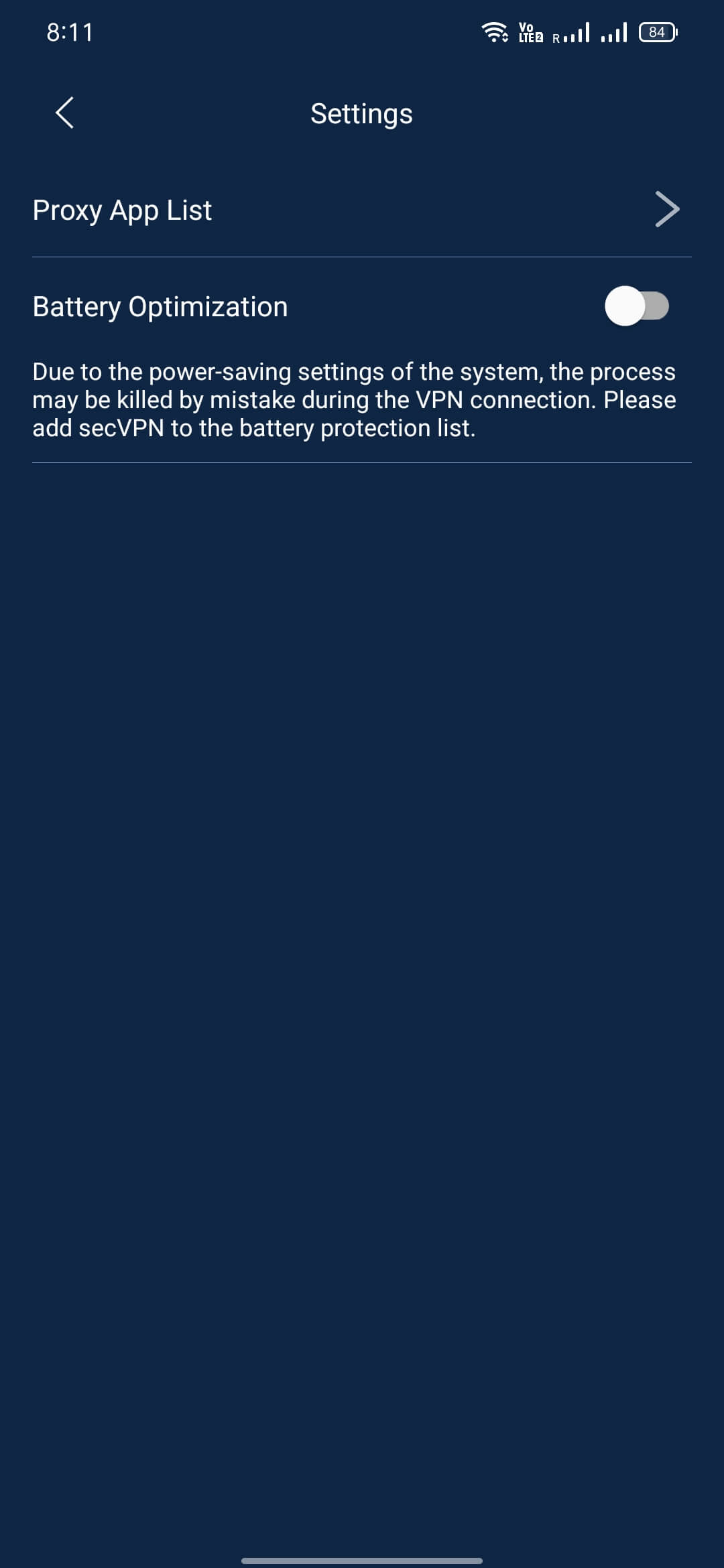 Screenshot SecVPN APK v6.0.077-RELEASE untuk Android