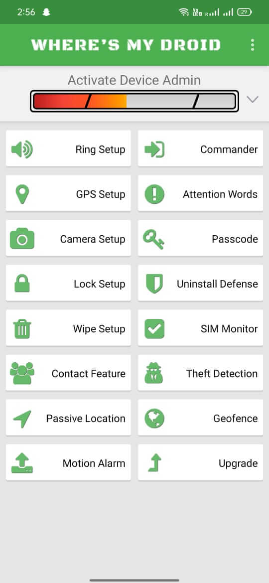 Screenshot Wheres My Droid APK v7.0.2-sideload