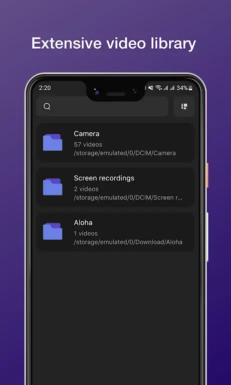 Screenshot NVPlayer APK v1.0.4 untuk Android