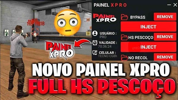 Screenshot Xpro Panel Free Fire APK v14.5