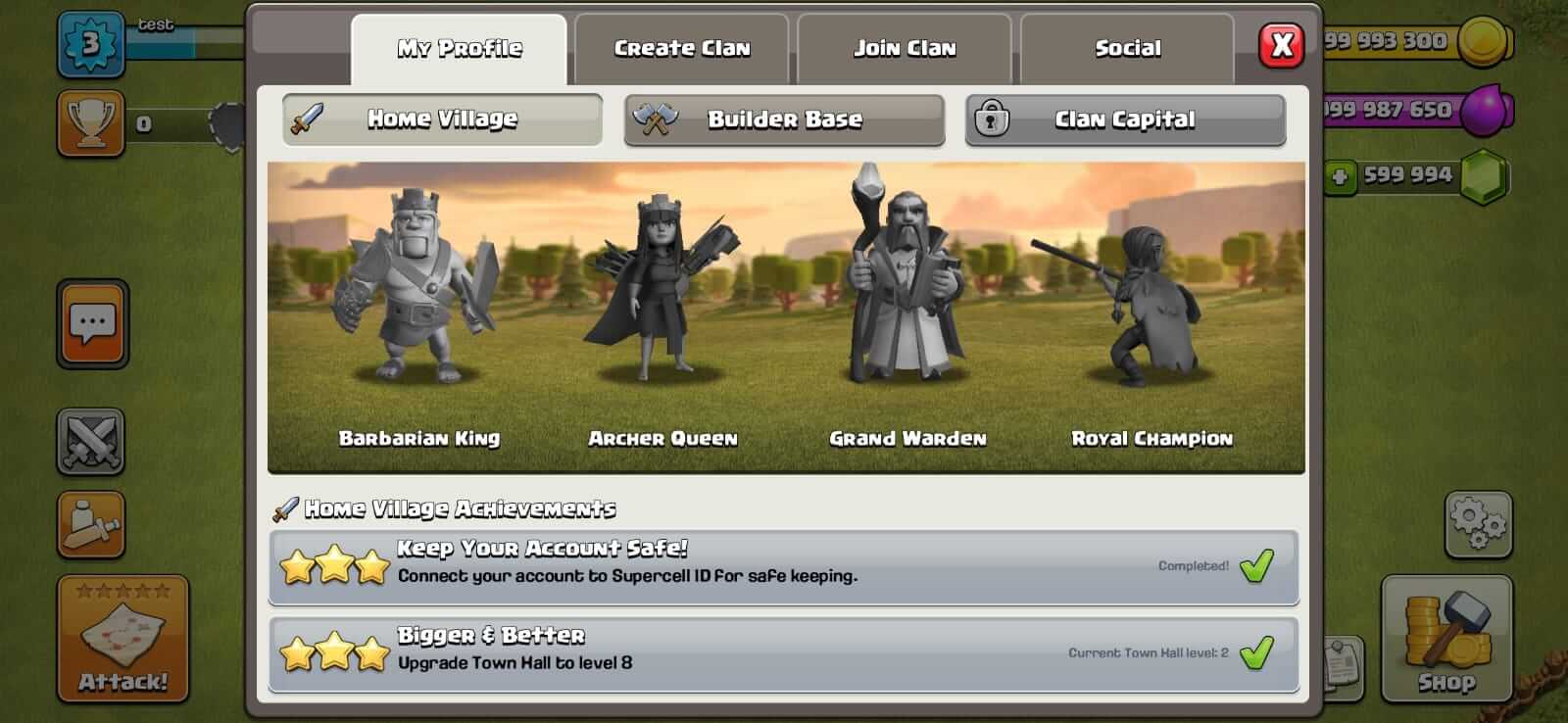 Screenshot Null's Clash APK v18.0.2