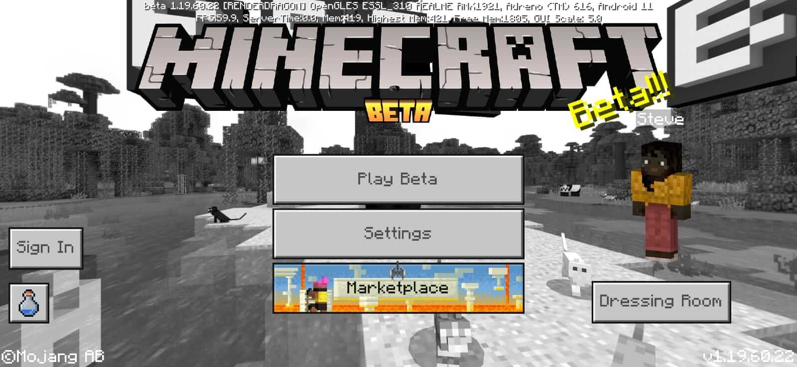 Screenshot Minecraft Java Edition APK v1.21.40.22