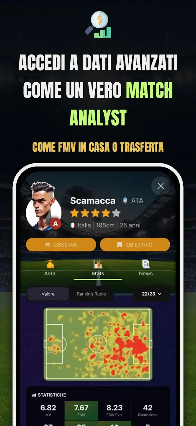 Screenshot FantaLab Manager - Fantacalcio APK v2.5.1