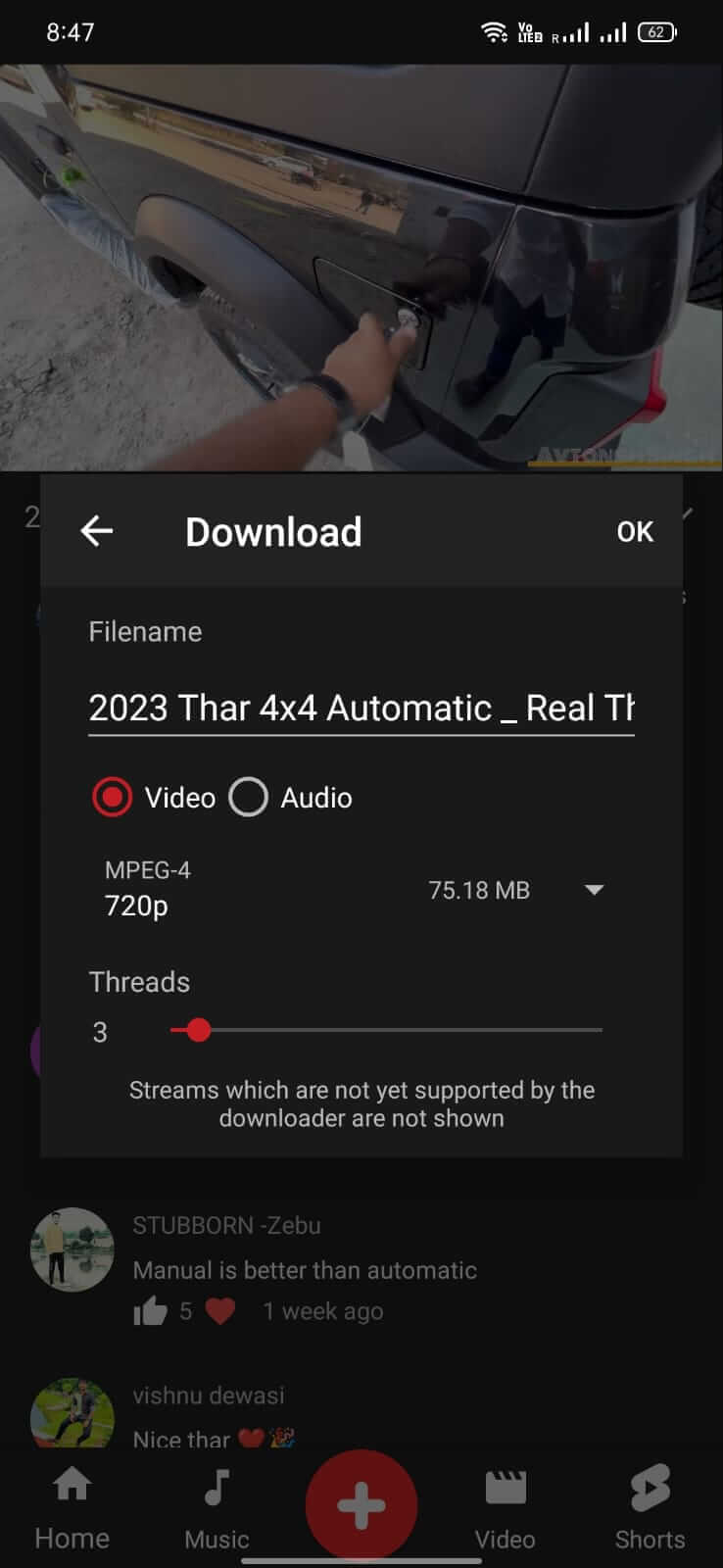 Screenshot Genyoutube APK v68.0 - Unduh Video, Shorts, dan Audio YouTube