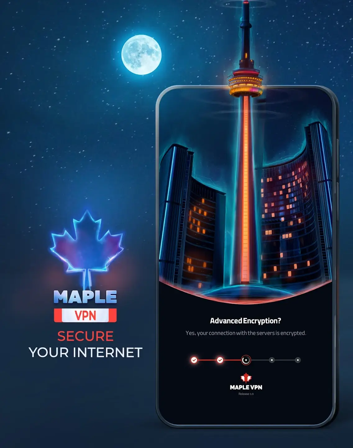 Screenshot Maple VPN APK v1.6