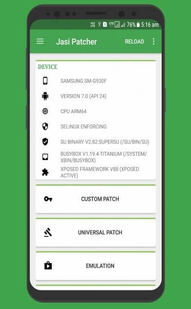 Screenshot Jasi Patcher APK v4.11 untuk Android