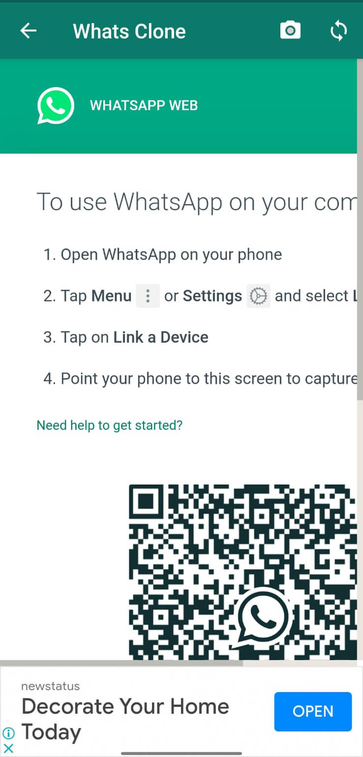 Screenshot WA Clone APK 8.1 Download untuk Android