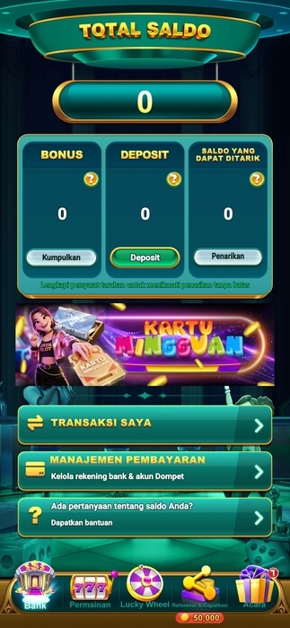Screenshot JayaBet APK v5.0.7 untuk Android