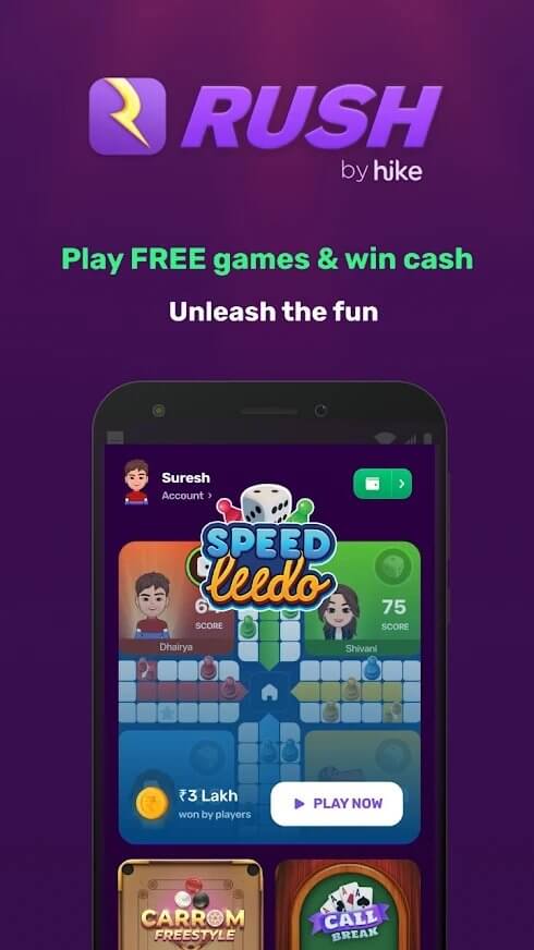 Screenshot Rush by Hike APK