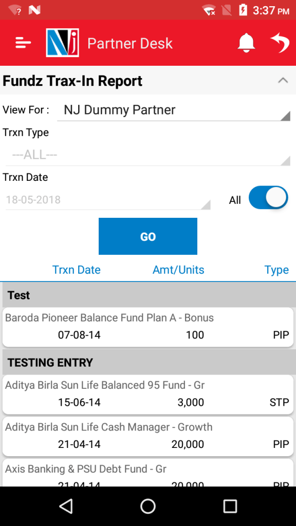 Screenshot NJ Partner Desk APK 13.3.0