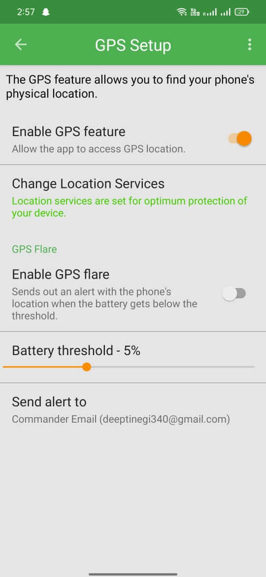 Screenshot Wheres My Droid APK v7.0.2-sideload