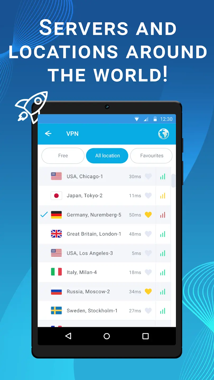 Screenshot Stolitomson VPN APK v3.0.7 untuk Android