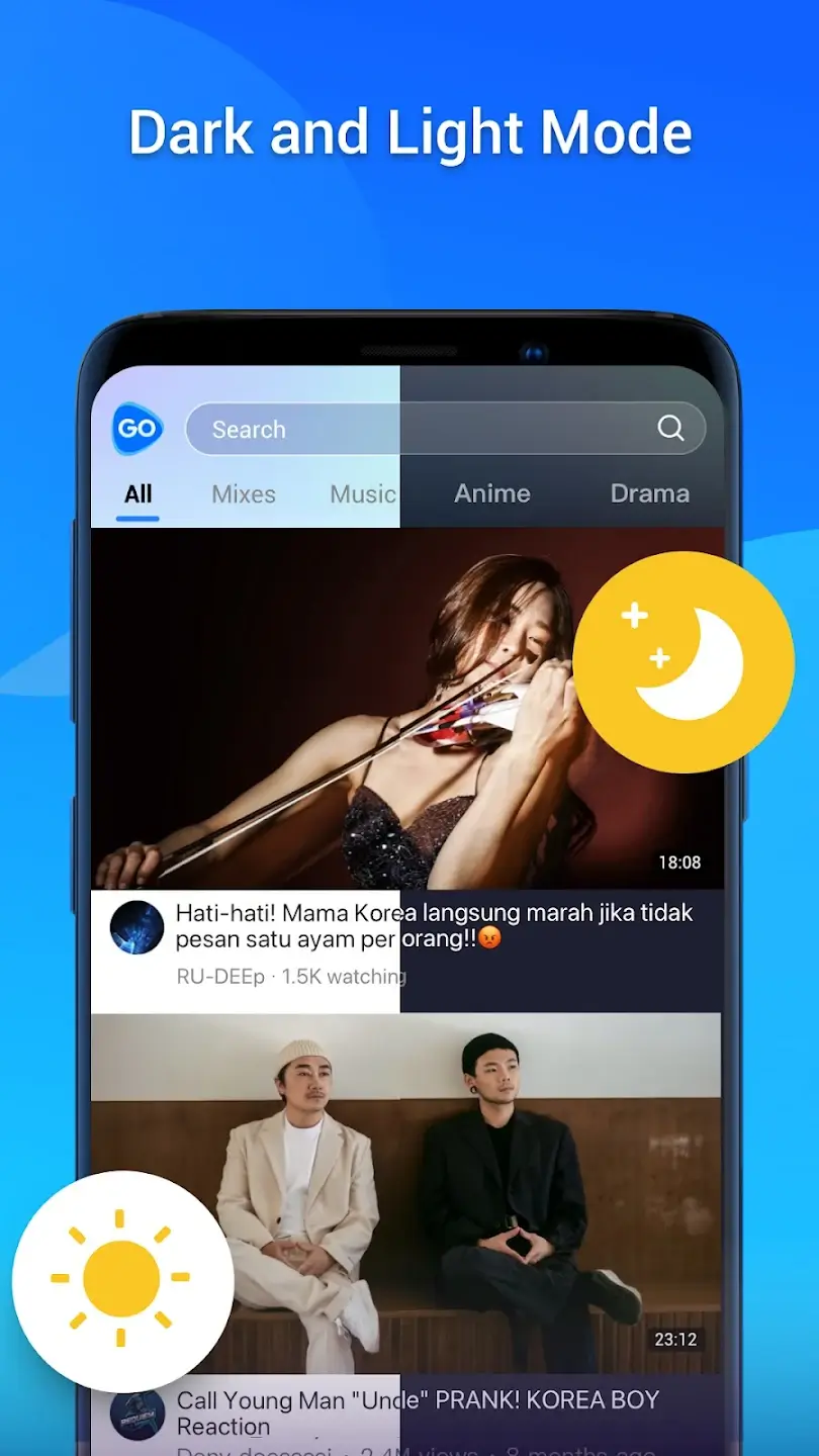 Screenshot GoTube APK