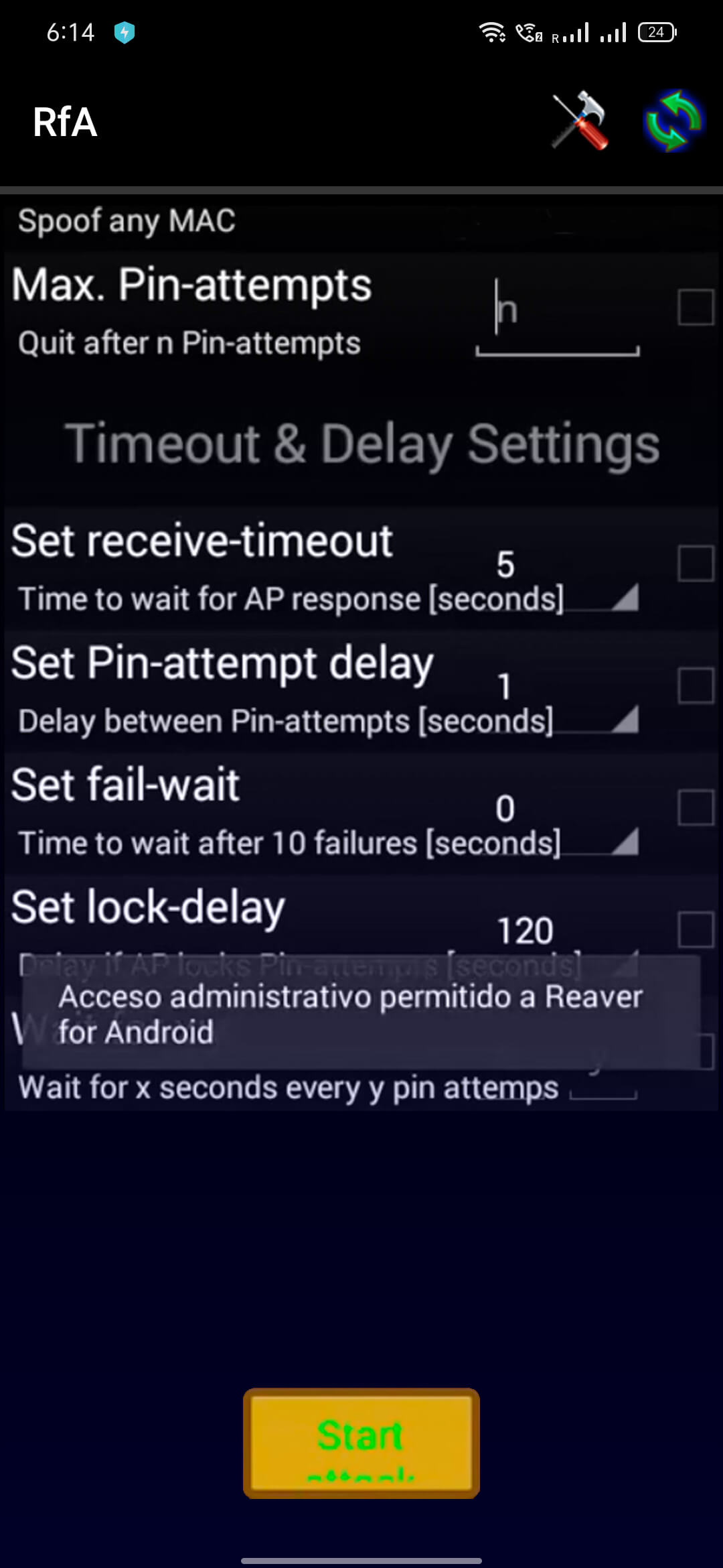 Screenshot Reaver APK